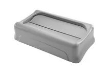Rubbermaid Grey Swing Top Bin Lid for Slim Jim Bins Rubbermaid Grey Swing Top Bin Lid for Slim Jim Bins