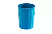 Harfield Blue Polycarbonate Fluted Tumbler 220ml (7.7oz) Harfield Blue Polycarbonate Fluted Tumbler 220ml (7.7oz)