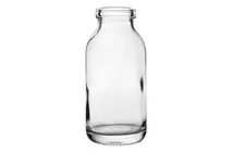 Utopia Glass Mini Milk Bottle 120ml (4oz)