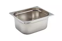 GenWare Stainless Steel Gastronorm GN 1/2 - 15cm Deep