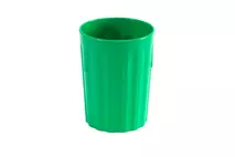 Harfield Green Polycarbonate Fluted Tumbler 220ml (7.7oz)