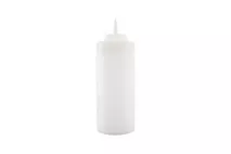 Clear Plastic Squeezy Sauce Bottle 360ml (12oz) Clear Plastic Squeezy Sauce Bottle 360ml (12oz)