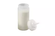 Clear Plastic Wide Mouth Squeezy Bottle 909ml (32oz)