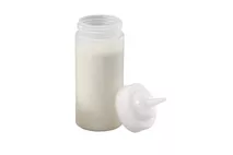Clear Plastic Wide Mouth Squeezy Bottle 909ml (32oz) Clear Plastic Wide Mouth Squeezy Bottle 909ml (32oz)