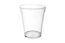 Harfield Clear Polycarbonate Fluted Tumbler 150ml (5oz)