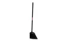 Black Plastic Long Handled Soft Bristle Lobby Broom Black Plastic Long Handled Soft Bristle Lobby Broom