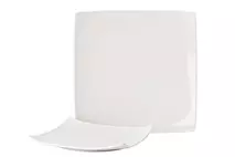 Utopia Pure White Square Plate 27.5cm (10.8")