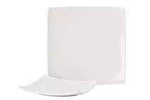 Utopia Pure White Square Plate 27.5cm (10.8") Utopia Pure White Square Plate 27.5cm (10.8")