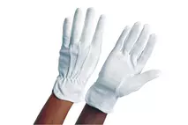 White Heat Resistant Cotton Gloves Medium