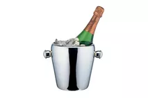 Stainless Steel Mirror Finish Curved Wine Bucket 3ltr (105oz) Stainless Steel Mirror Finish Curved Wine Bucket 3ltr (105oz)