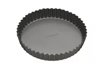 MasterClass Non Stick Round Fluted Loose Bottom Quiche Tin 30cm (12") MasterClass Non Stick Round Fluted Loose Bottom Quiche Tin 30cm (12")