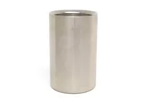 Stainless Steel Brushed Finish Insulated Wine Cooler 12cm (5") dia x 20cm (8") h Stainless Steel Brushed Finish Insulated Wine Cooler 12cm (5") dia x 20cm (8") h