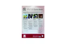A3 Health and Safety Law Poster 42x29.7cm (16.4x11.6")