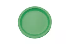 Harfield Green Polycarbonate Rimmed Plate 23cm (9") Harfield Green Polycarbonate Rimmed Plate 23cm (9")