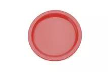 Harfield Red Polycarbonate Rimmed Plate 23cm (9")