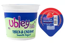 Ubley Thick & Creamy Strawberry Yogurt