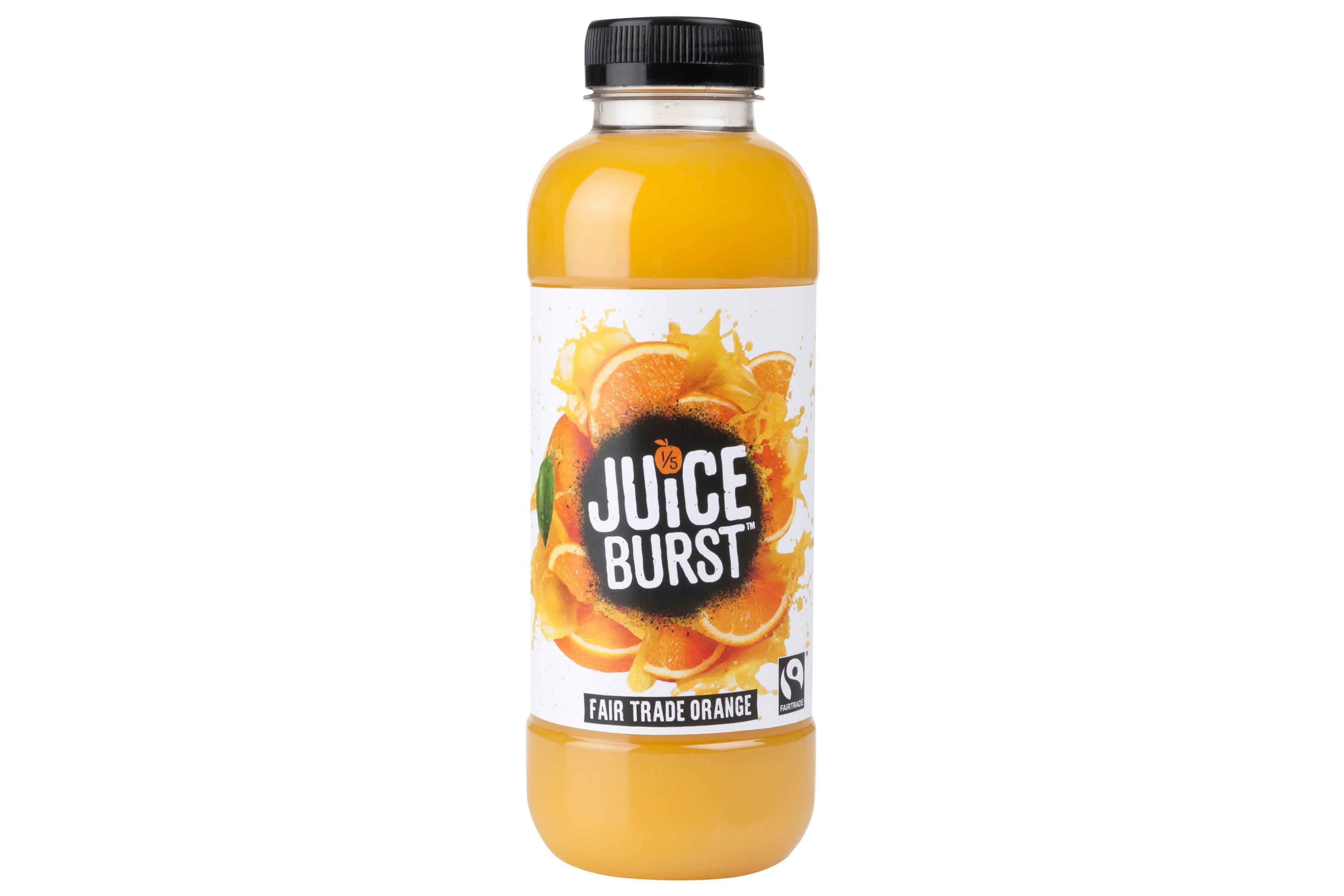 Juiceburst Fairtrade Orange     12 x 500ml