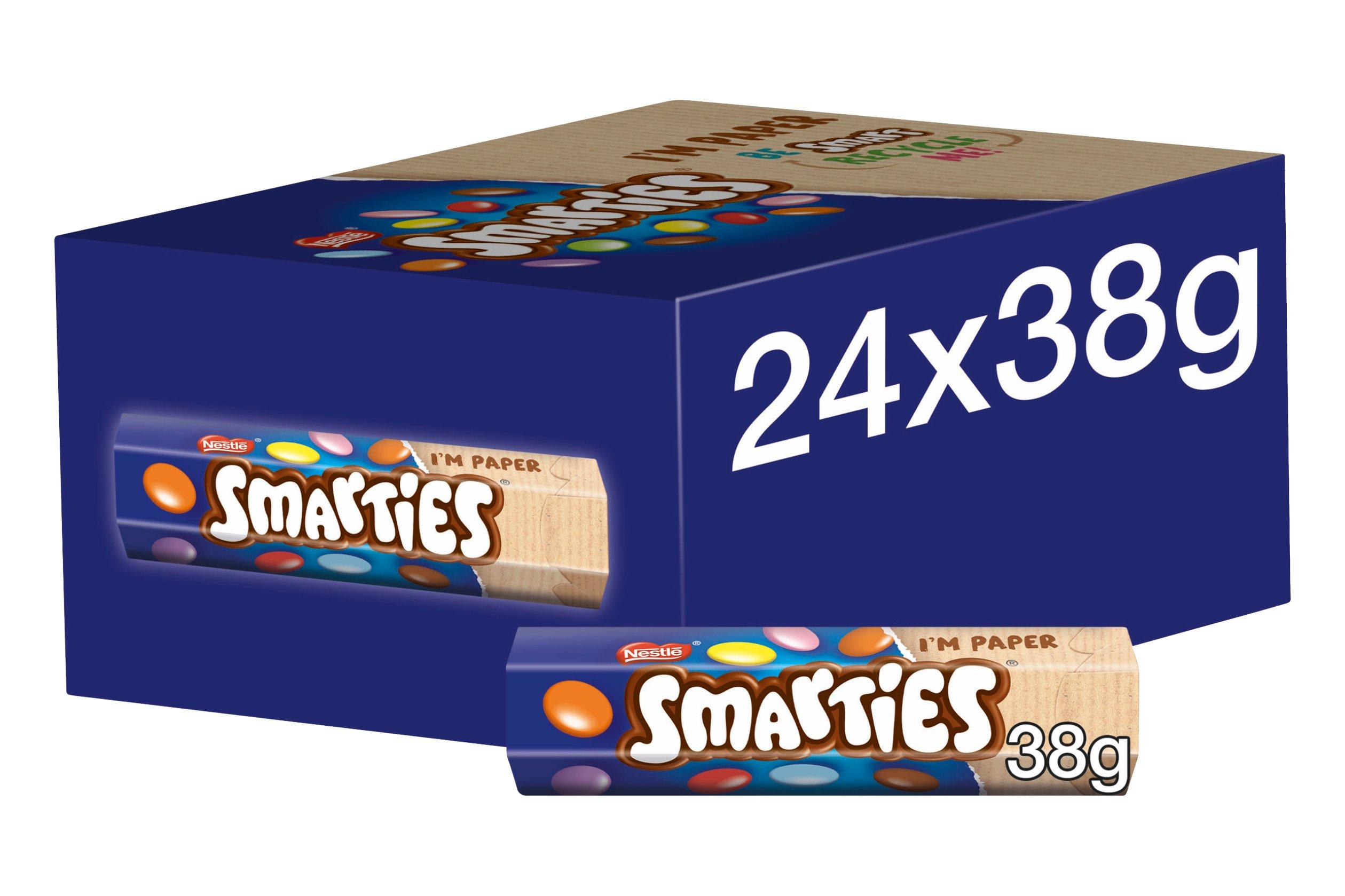 Smarties Hexatube     24 x 38g