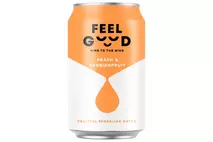 Feel Good Peach & Passionfruit Fruitful Sparkling Water