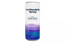 Northumbria Spring Still Spring Water Can 330ml