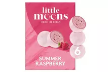 Little Moons Summer Raspberry Ice Cream Mochi