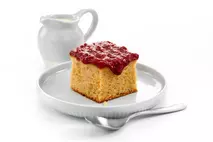 Brakes Vegan Raspberry Jam Pudding Squares
