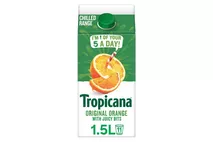 Tropicana Original Orange Juice with Bits 1.75L Tropicana Original Orange Juice with Bits 1.75L
