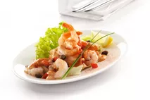 Arctic Royal King Prawns (Raw Peel & Deveined Tail On, 6/20 per lb) Arctic Royal King Prawns (Raw Peel & Deveined Tail On, 6/20 per lb)