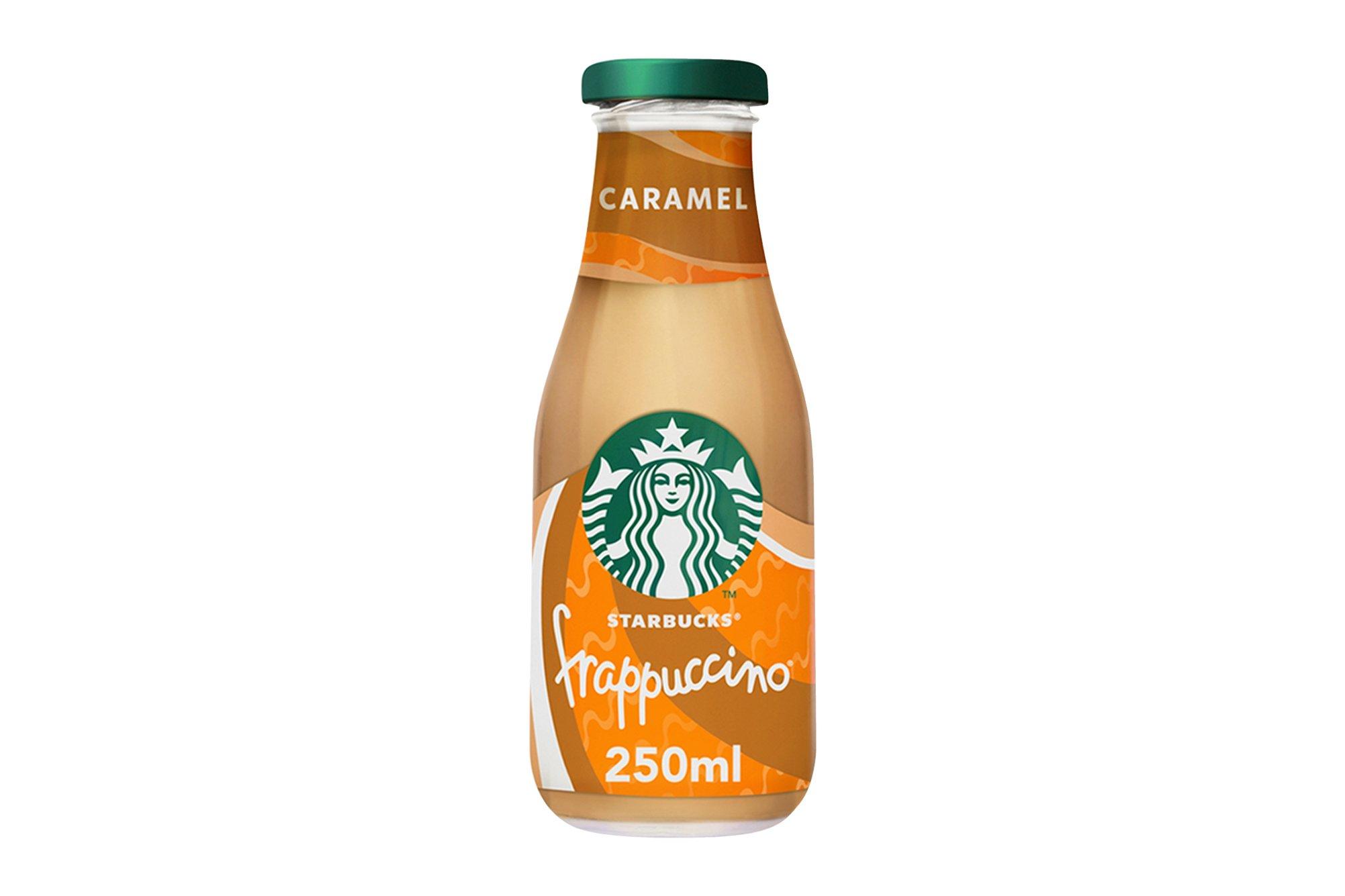 Starbucks Caramel Frappuccino Flavoured Milk Iced Coffee 250ml     8 x 250ml