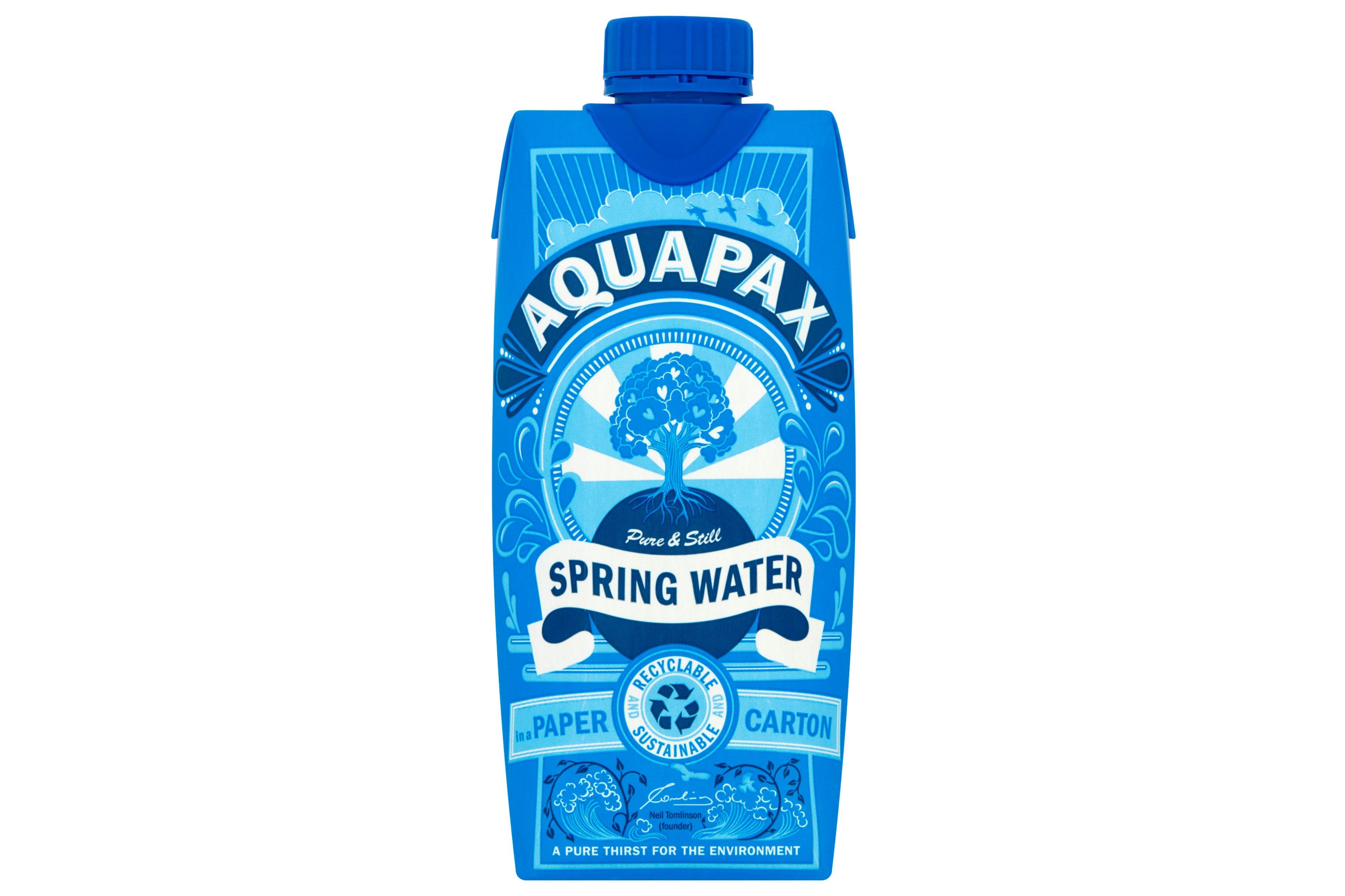 Aquapax Spring Water Cartons     12 x 500ml