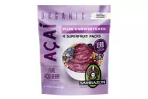 Sambazon Organic Unsweetened Acai Superfruit Packs