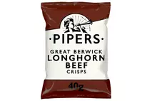 Pipers Berwick Longhorn Beef Crisps