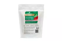 Twinings Strawberry Green Mesh Tea Pyramid String and Tag Non Enveloped