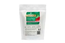 Twinings Strawberry Green Mesh Tea Pyramid String and Tag Non Enveloped Twinings Strawberry Green Mesh Tea Pyramid String and Tag Non Enveloped