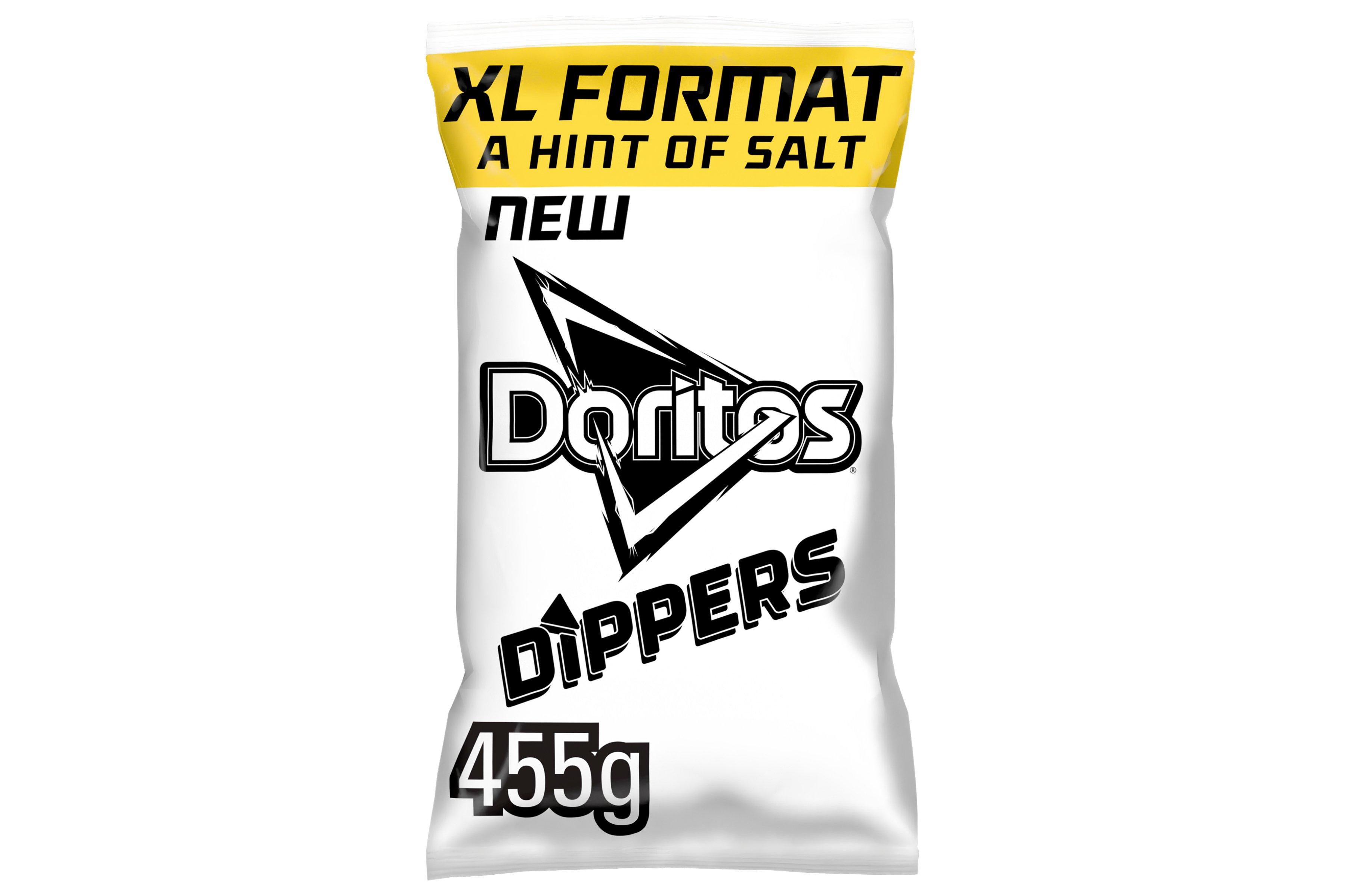 Doritos Lightly Salted 12 x 455g