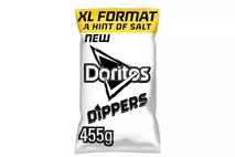 Doritos Lightly Salted Nachos Tortilla Chips 455g