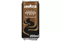 Lavazza Double Espresso & Milk Iced Coffee 200ml