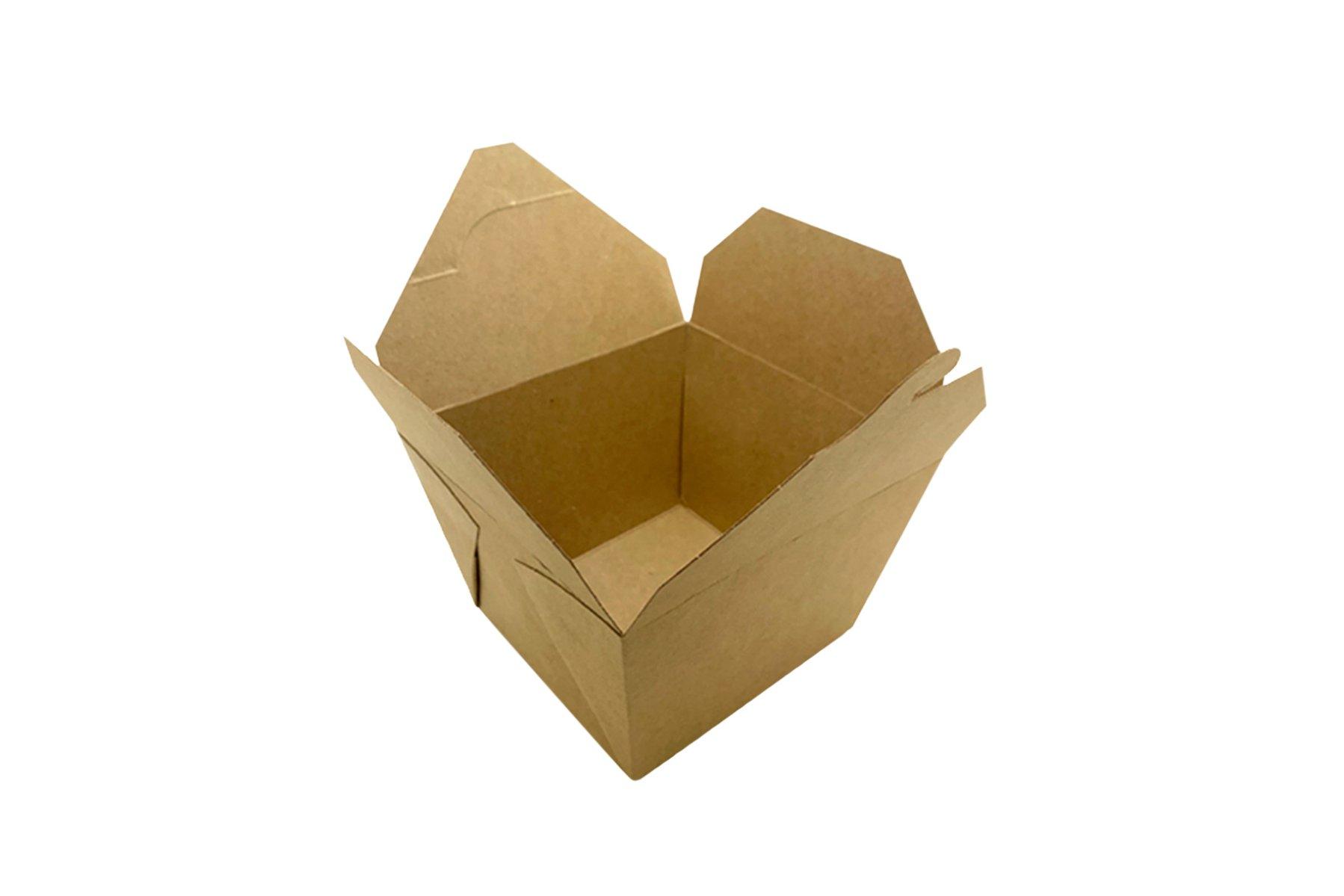 Kraft D/Flap Lunch Box 1200ml 1 X 200