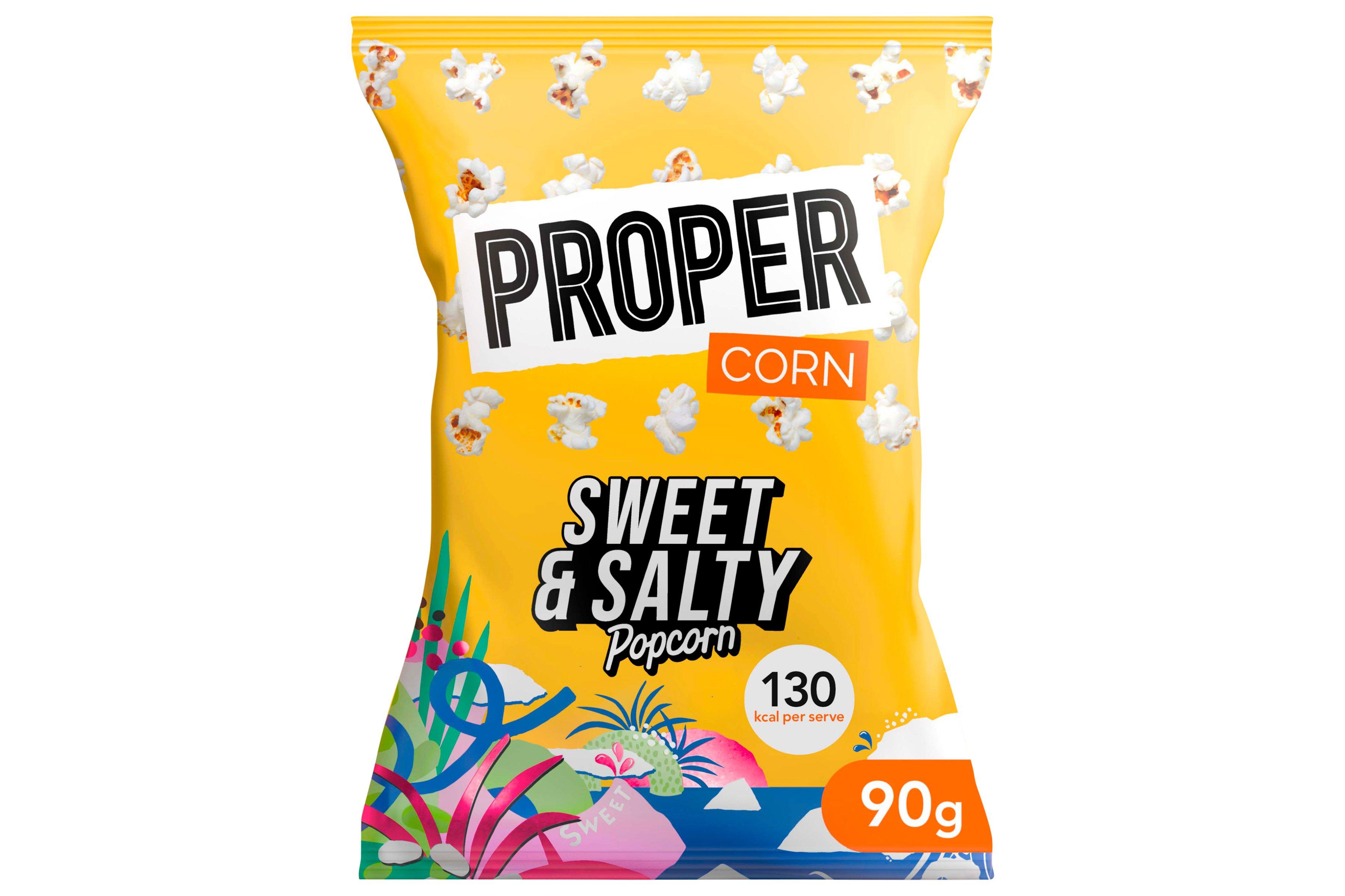 Propercorn Sweet & Salty Popcorn 8 x 90g