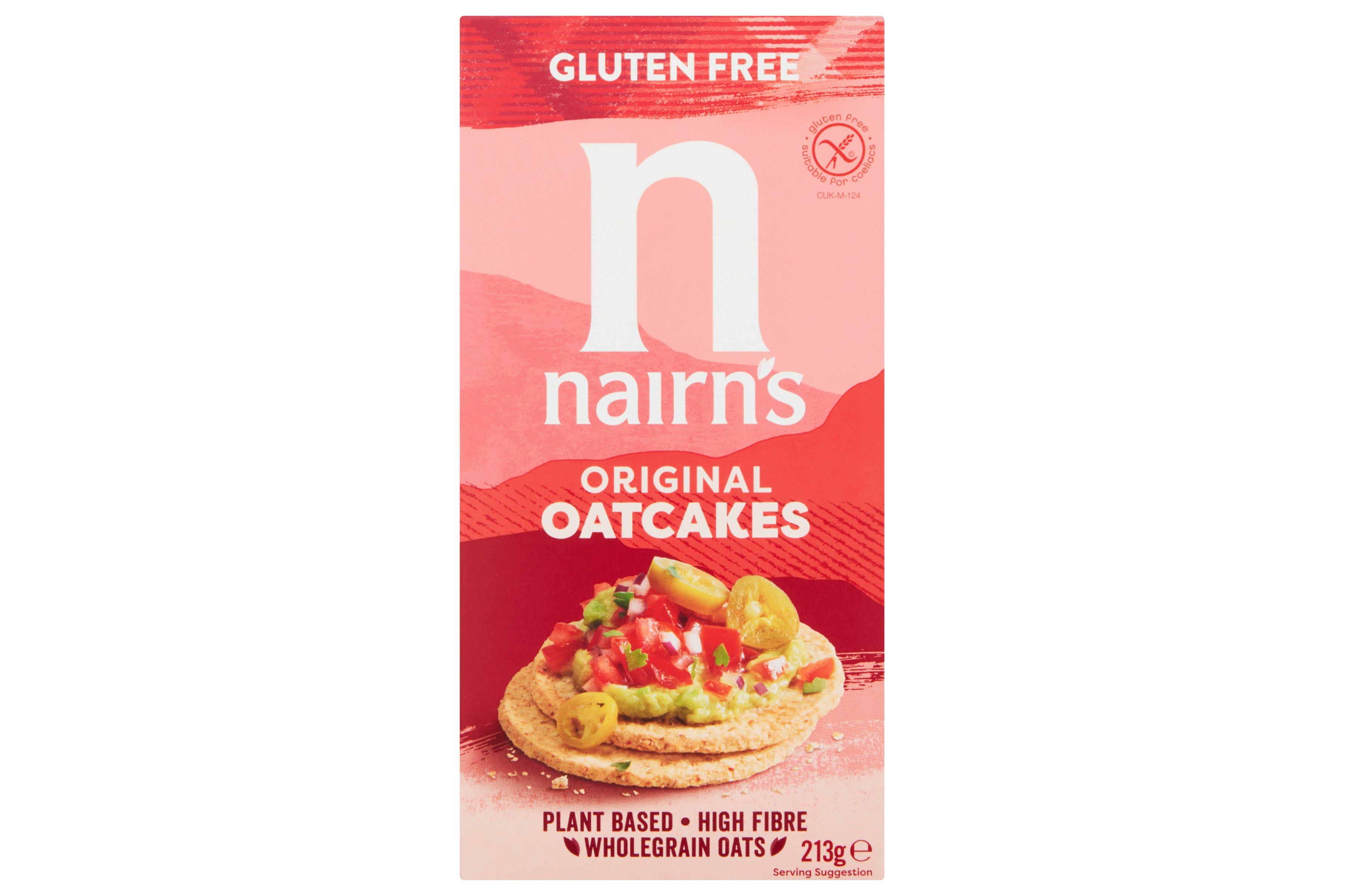 Nairn's Gluten Free Original Oatcakes 213g 8 x 213g