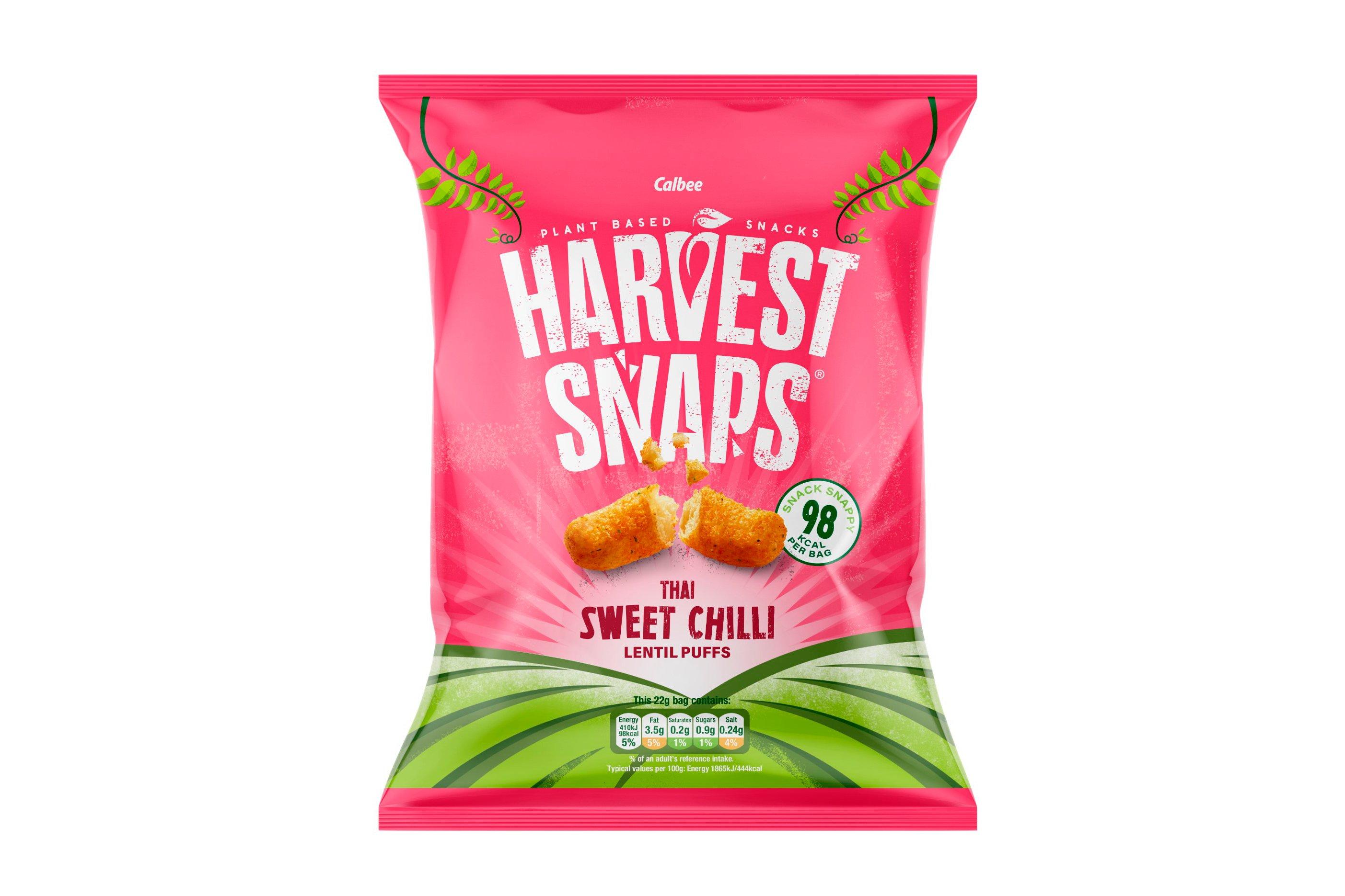 Harvest Snaps Thai Sweet Chilli Puffs 24 x 22g
