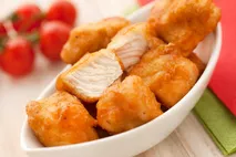 Carisma Battered Cooked Chicken Breast Chunks Carisma Battered Cooked Chicken Breast Chunks