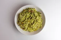 Bulgur Wheat, Pesto and Grilled Vegetables Bulgur Wheat, Pesto and Grilled Vegetables