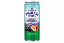 Highland Spring Sparkling Blackberry, Plum & Hibiscus