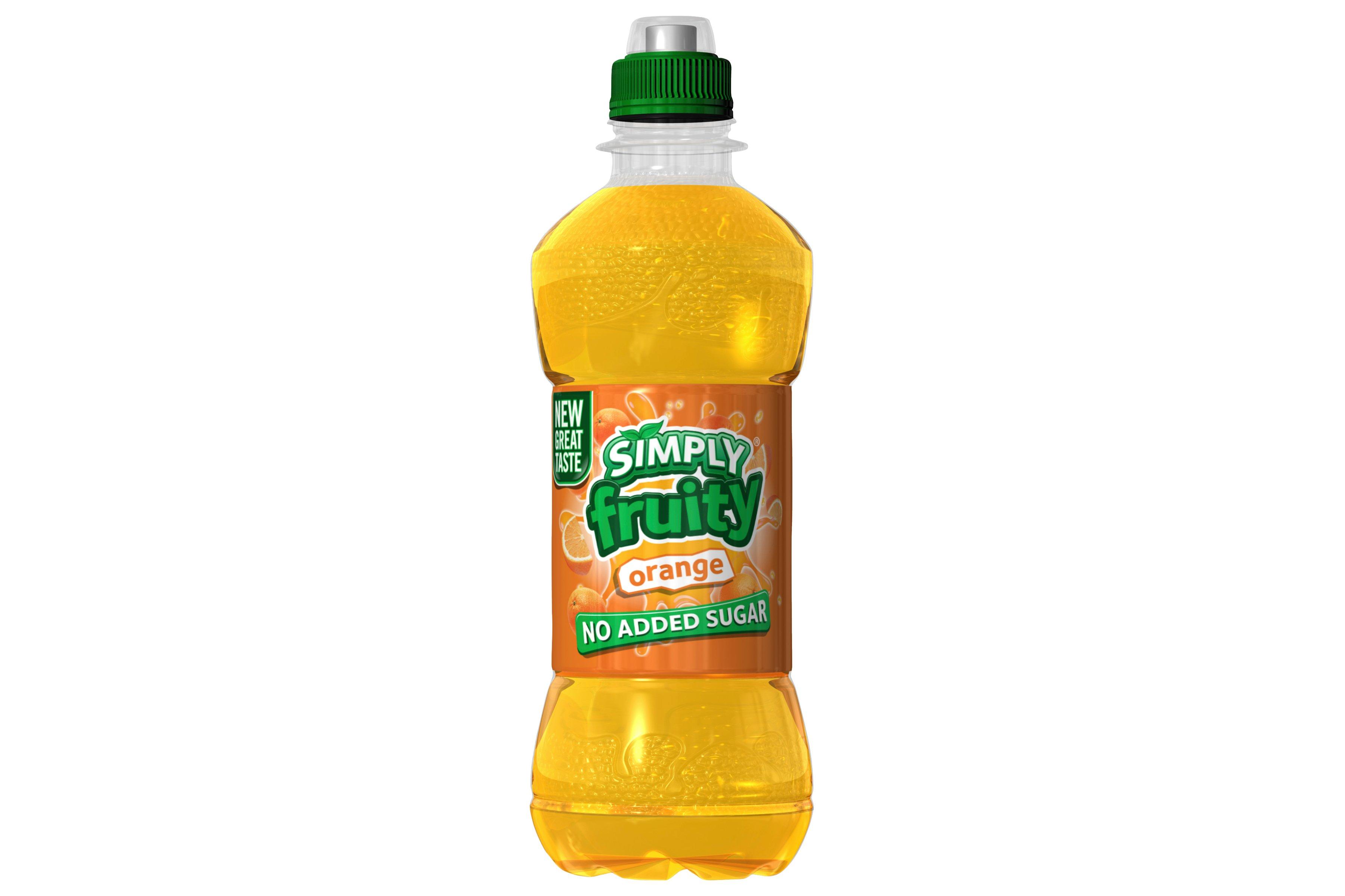 Simply Fruity Orange Juice     12 x 330ml
