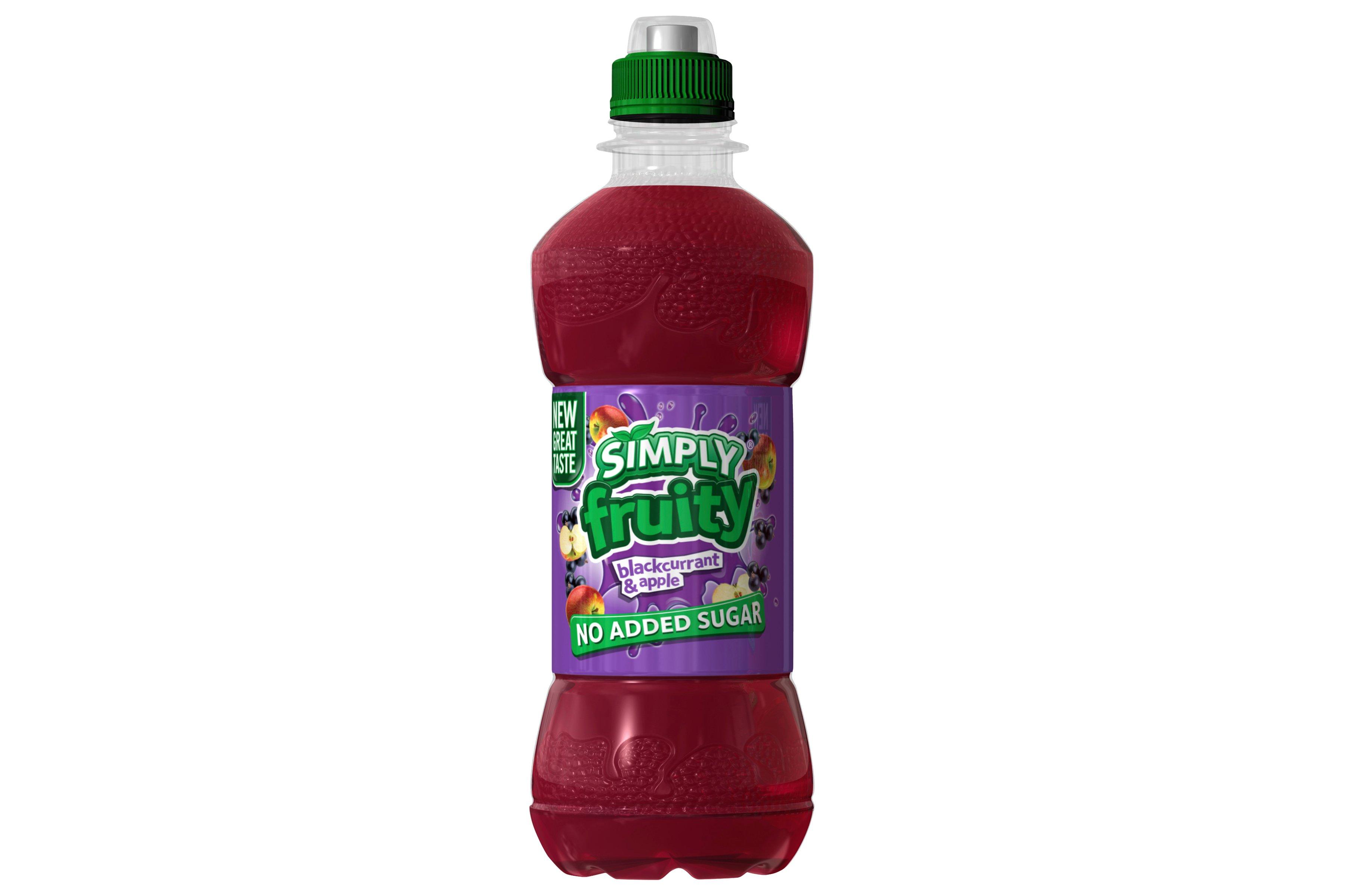 Simply Fruity Blackcurrant Apple Juice 12 x 330ml