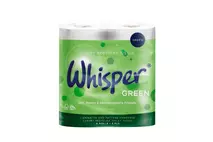 Whisper Green Toilet Roll 2Ply