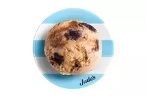 Jude's Caramel Cookie Dough Brownie Ice Cream