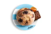 Jude's Caramel Cookie Dough Brownie Ice Cream Jude's Caramel Cookie Dough Brownie Ice Cream