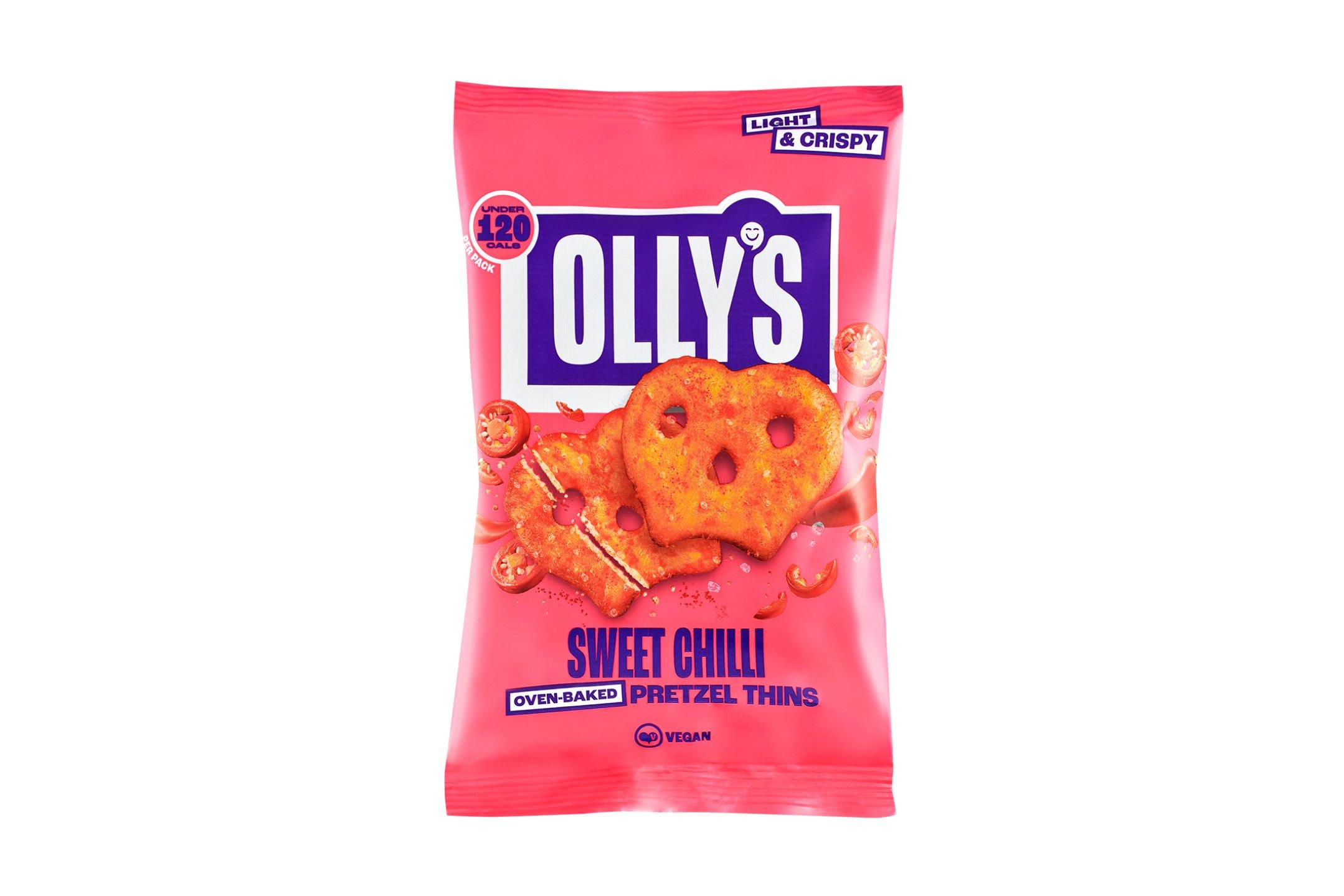 Olly's Pretzel Thins Sweet Chilli 10 x 35g